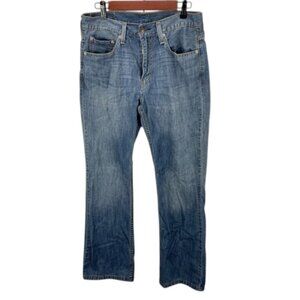 Levi’s 527 Jeans Men’s Blue Mid Rise Bootcut Denim Workwear Classic Pants 32x30